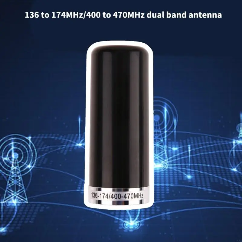LXAA GMRS Antennas with NMO Connector Multifunction NMO Mount Antennas Plastic & Metal for Amateur Mobile Radios & Two Way