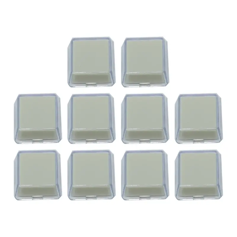 Mechanical Keyboard Keycaps 10Key ABS Transparent  Cap Double-layer 10mm 30mm