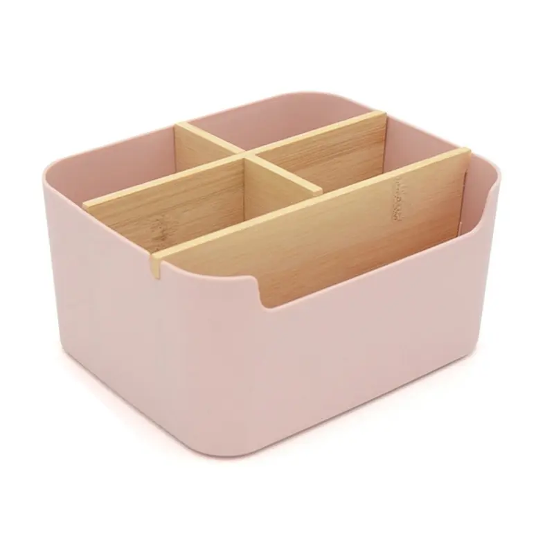 Desk Organisers and Pen Holder with 5 Compartments, Multifunctional Office Desk Organisers Remote Control Holder