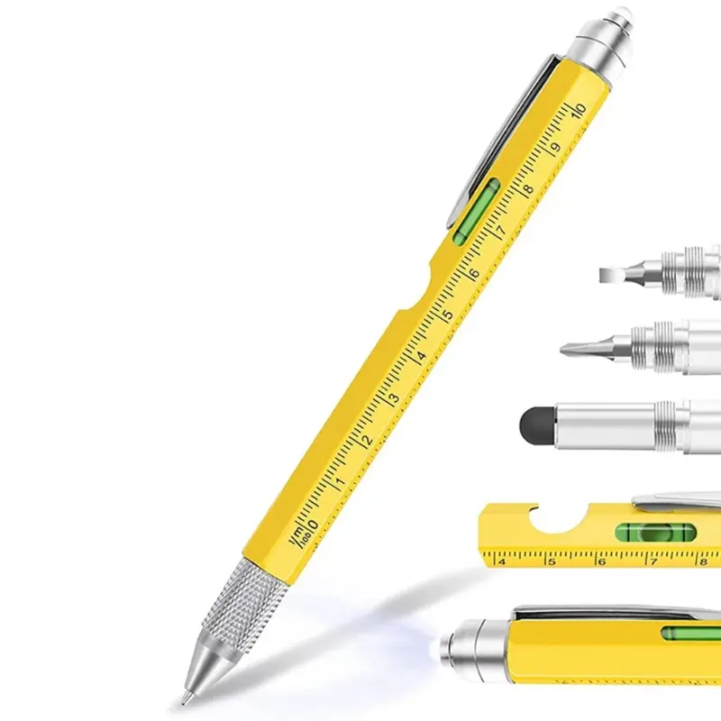9 in 1 Multi Tool Pen Gadgets Multifunctional Writing Pen Christmas Gift for Men