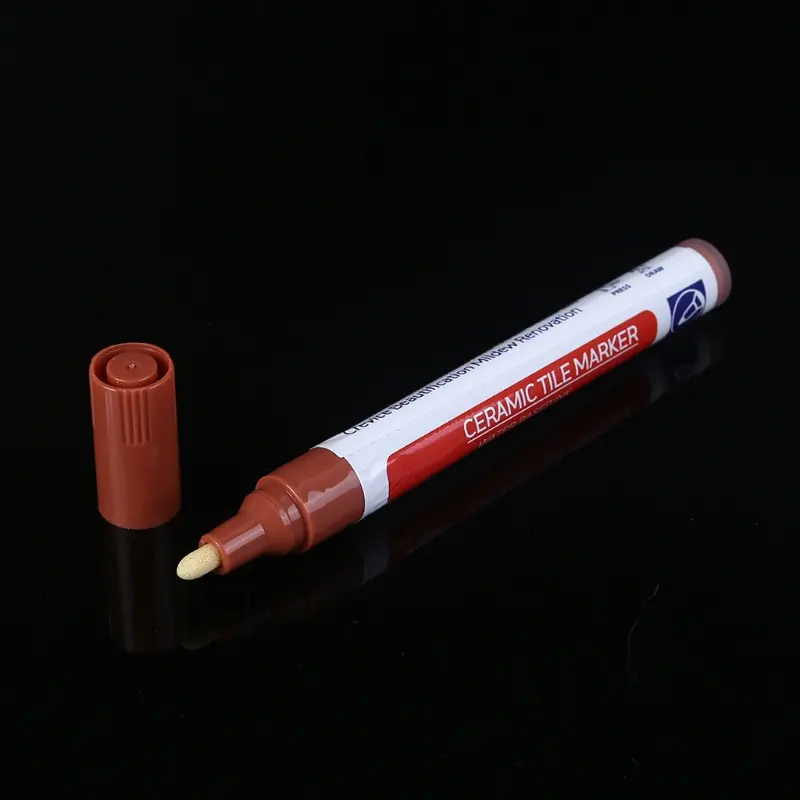 Tile Paint Marker Floor Paint Maker Grout Pen Tile Grout Colorant Long Lasting Ink Non-toxic for All Types of Tiles