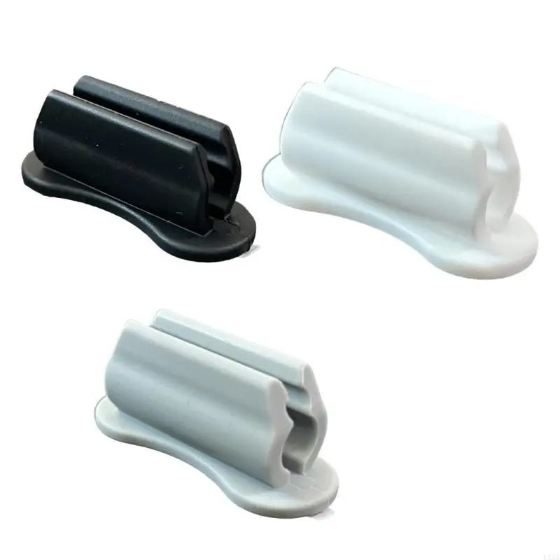 LXAA 10Pcs Adhesive Pen Clip Holder Silicone Pencil Holder Fit Pen Diameter 5mm-18mm
