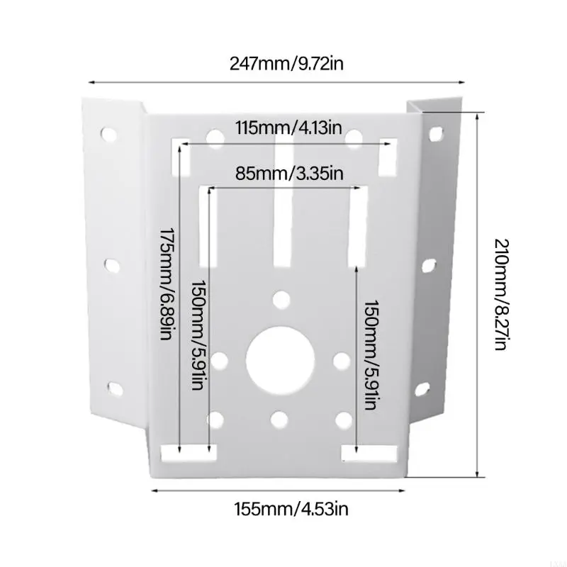 LXAA Multipurpose Universal Camera Mount Stand for Security Tracking Devices with Adjustable and Easy Wall Installation