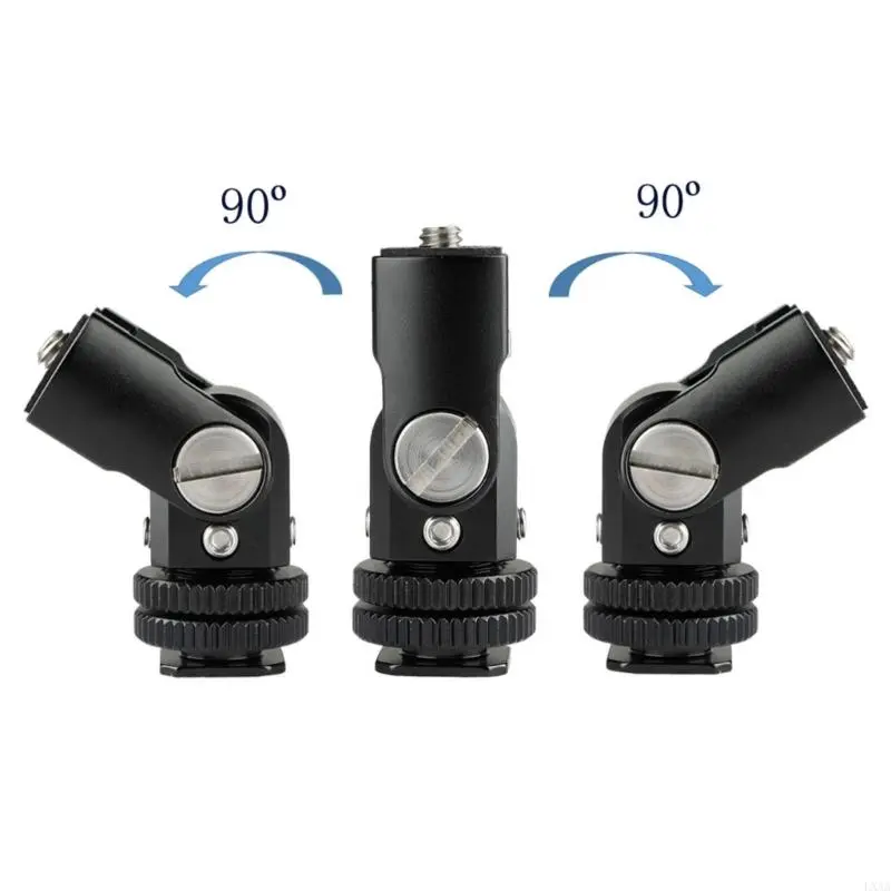 LXAA Adjustable Cold Shoe Monitor Mount Stand for Video Equipment 360 Degree Rotation