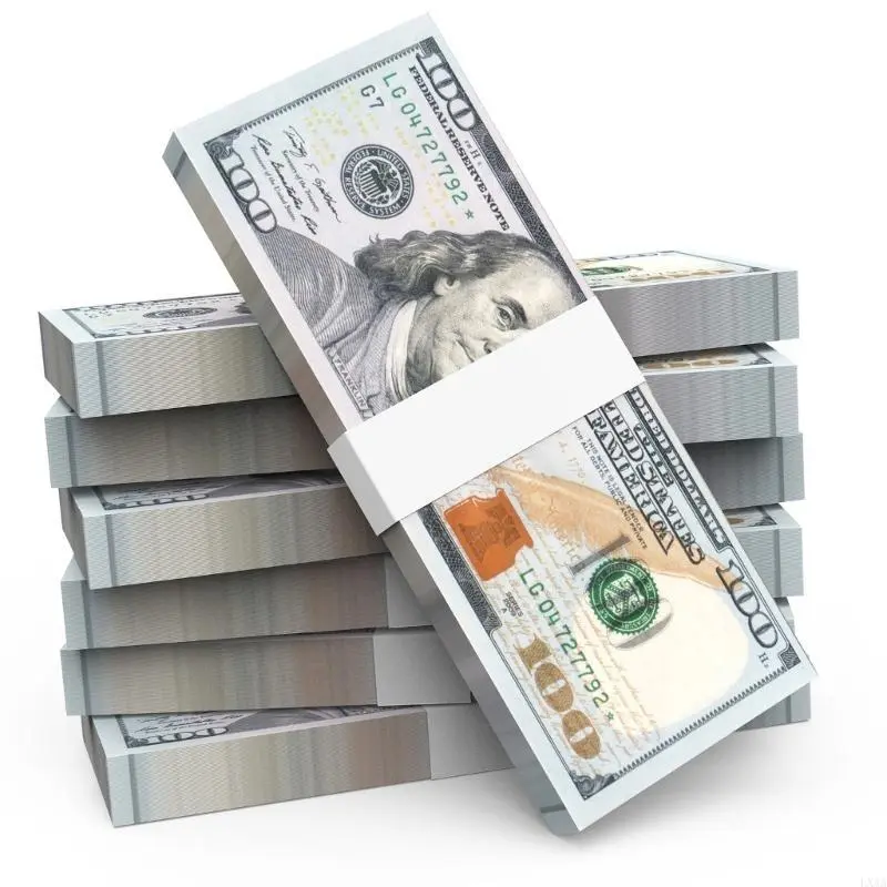 LXAA 300 Pcs Cash Currency Straps Adhesive Money Bands Cash Organizers for Bank