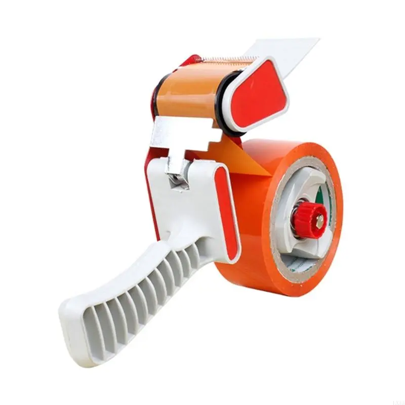 LXAA Roller Tape Dispenser Hand-Held Packing Tape Dispenser Practical Packaging Sealing Cutter Easy to Use Office Accessories