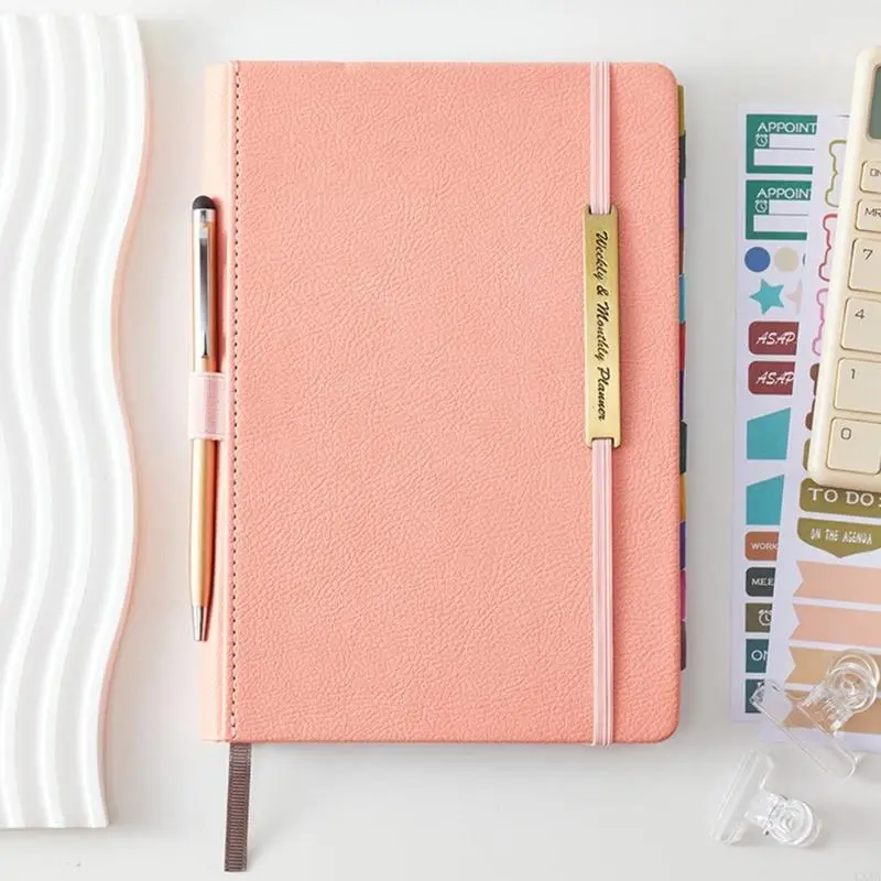 LXAA 2025-2026 Planner Journaling Notebook Weekly/Monthly Planner Schedule Notebook