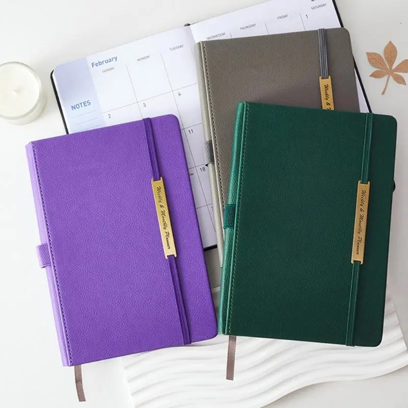 LXAA 2025-2026 Planner Journaling Notebook Weekly/Monthly Planner Schedule Notebook
