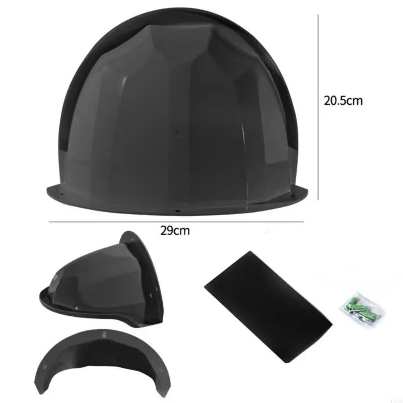 LXAA Protective Housing Weatherproof Camera Cover ABS Case for Outdoor CCTV Cameras