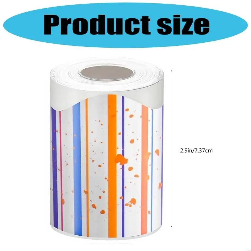 LXAA 10m Adhesive Bulletin Board Border Colorful Dots Bulletin Border Trim Bulletin Board Sticker for Classroom Decoration