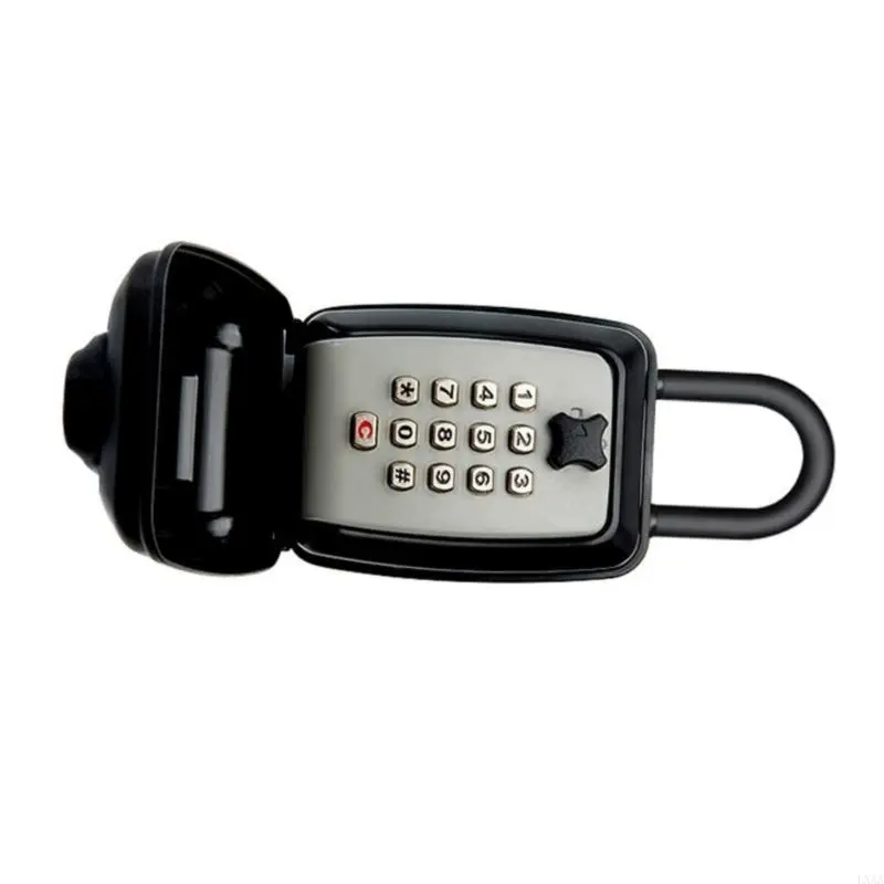 LXAA Spare Key Hider Waterproof Keys Storage Box Key Lock Box for Home Garage Outside Key Safe Lock Box Combination Lock Box