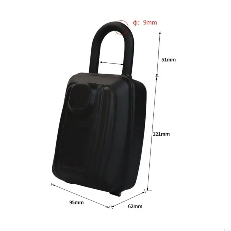 LXAA Spare Key Hider Waterproof Keys Storage Box Key Lock Box for Home Garage Outside Key Safe Lock Box Combination Lock Box