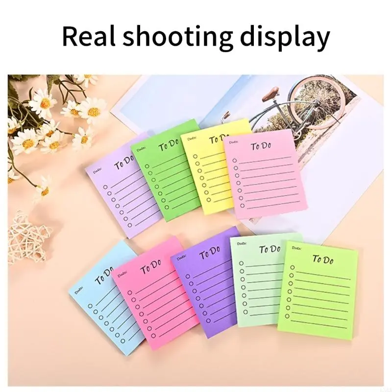 LXAA Lovely Stickier Note To-Do List Memos Pads Lined Note Pad Gift for Students