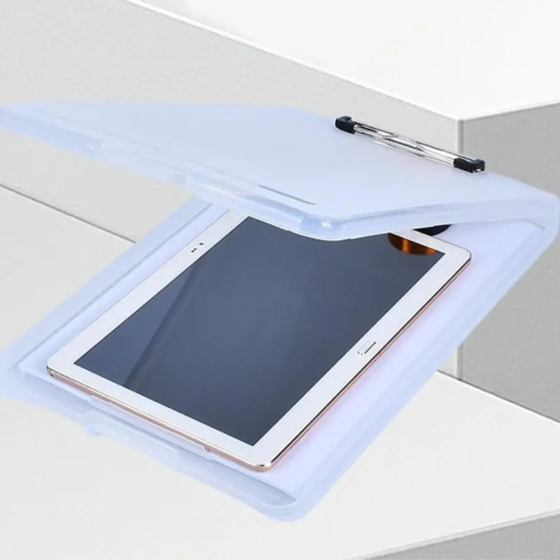 LXAA Multipurpose Document Case with Clipboard Water Resistant File Organiser Case