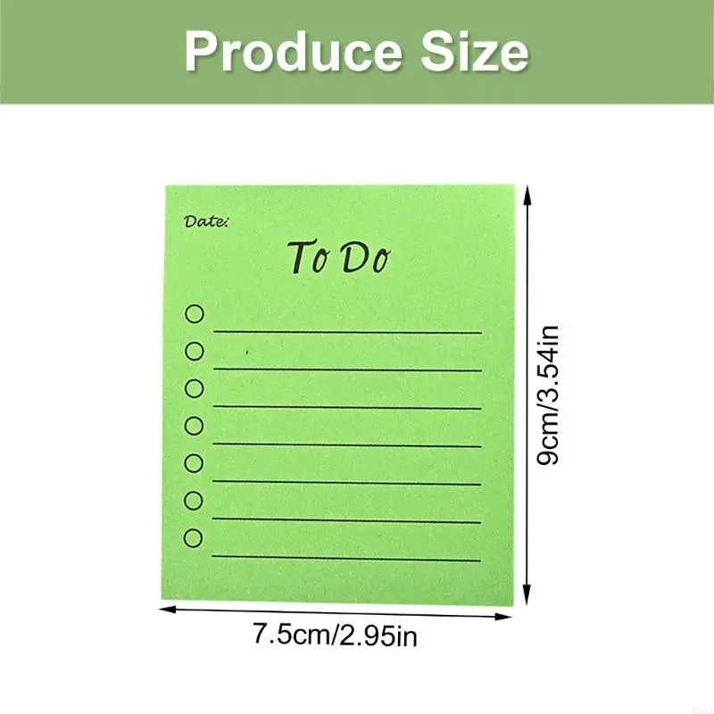 LXAA Lovely Stickier Note To-Do List Memos Pads Lined Note Pad Gift for Students
