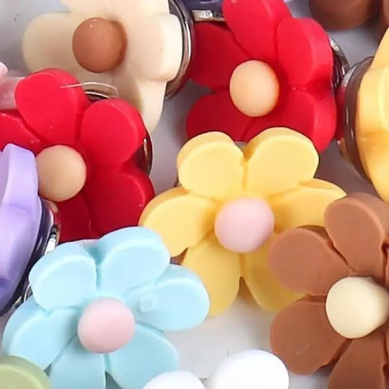 LXAA Flower Head Push Pins for Office Bulletin Board Cork Board Notice Board Pin