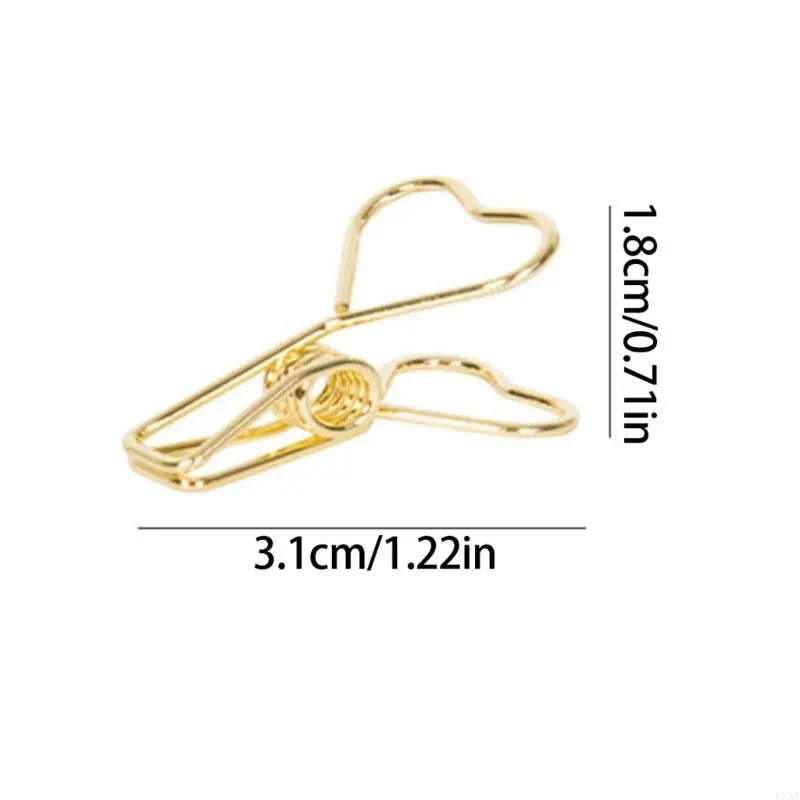 LXAA Long Tail Clip Heavy Duty Paper Clamp Note Holder Clip for Food Bag Photo File