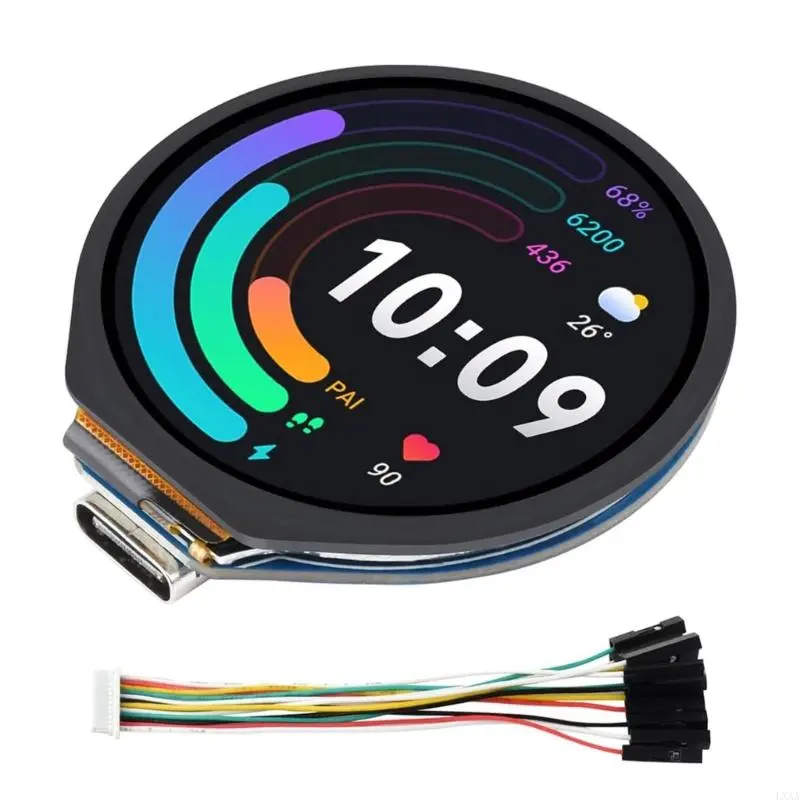 LXAA RP2040 Board with1 .28inTouch Screen 240x240 Pixels 65K Colorful IPS LCD Display