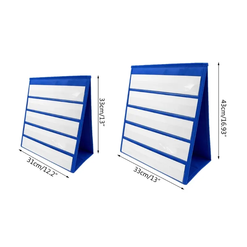 Pocket Chart for Sentence Strip Card, Word Spelling Games Teaching Tool