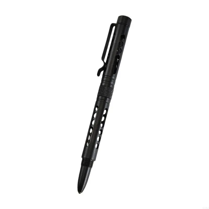LXAA Multi Tool Pen Aluminum Ballpoint Pen with Window Breaker Hollowed Metal Ballpoint Pen for Office Business Professional