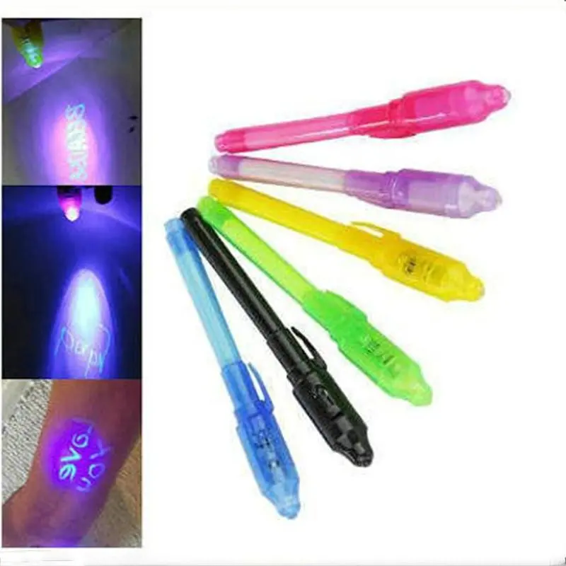LXAA 7/14 Pcs Spies Pen Magics Writing Pen Children's Secret Pen Invisible Pen