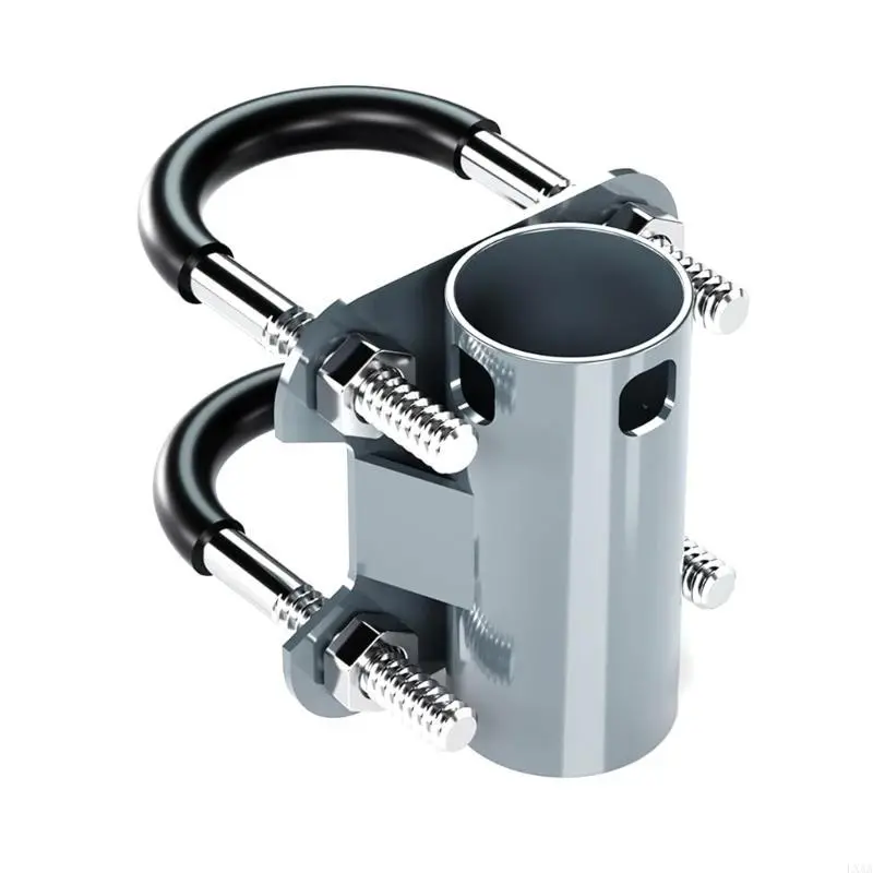 LXAA Heavy Duty Steel Brackets Adjustable Pipe Adapter Multifunction Satellite Dish & Antennas Installation Tool for Satellite