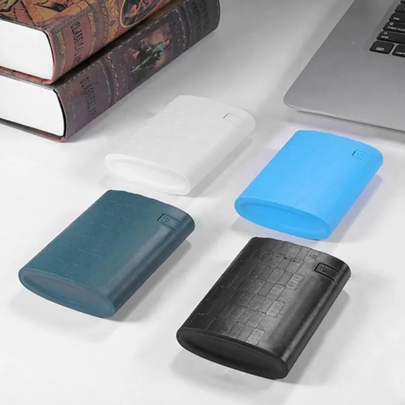 LXAA Power Banks Shell DIY Power Banks Enclosure Double USB Output for 8x18650 Batteries