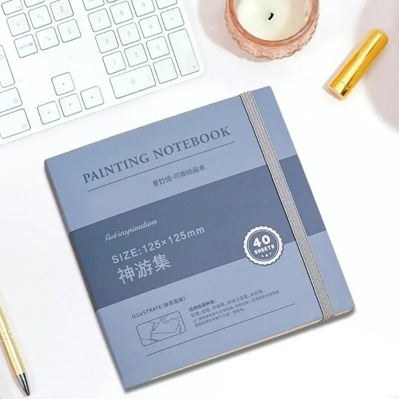 LXAA Practical Sketchbook Small Drawing Book Thick Paper Tearable Drawing Notebook