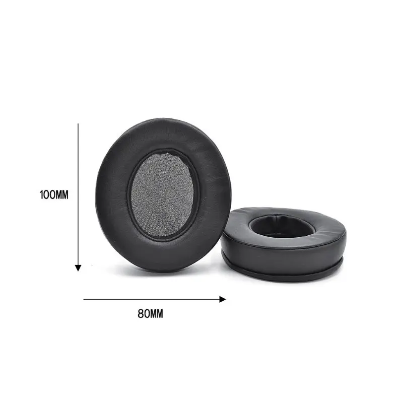 1Pair Leather Earpads Ear Cushion Cover for Razer kraken X / kraken X USB Headphones