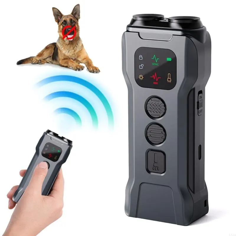 LXAA Effective Dog Bark Control Device Portable Ultrasonic Dog Training Device Ultrasonic Dog Behavior Correction Device