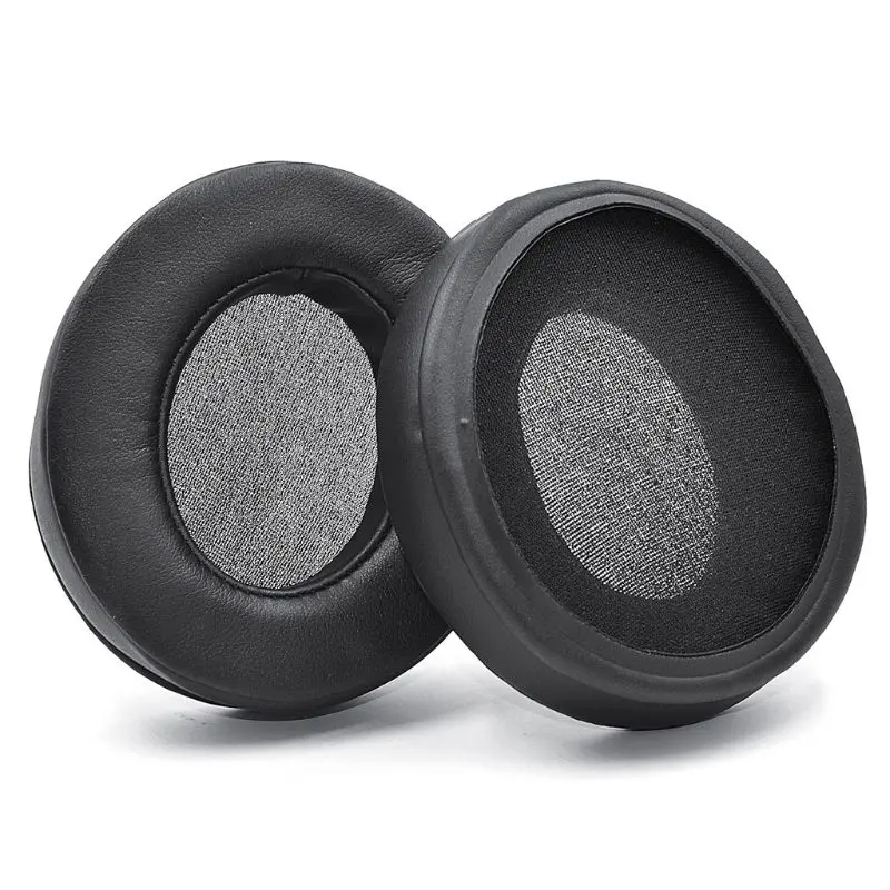 1Pair Leather Earpads Ear Cushion Cover for Razer kraken X / kraken X USB Headphones