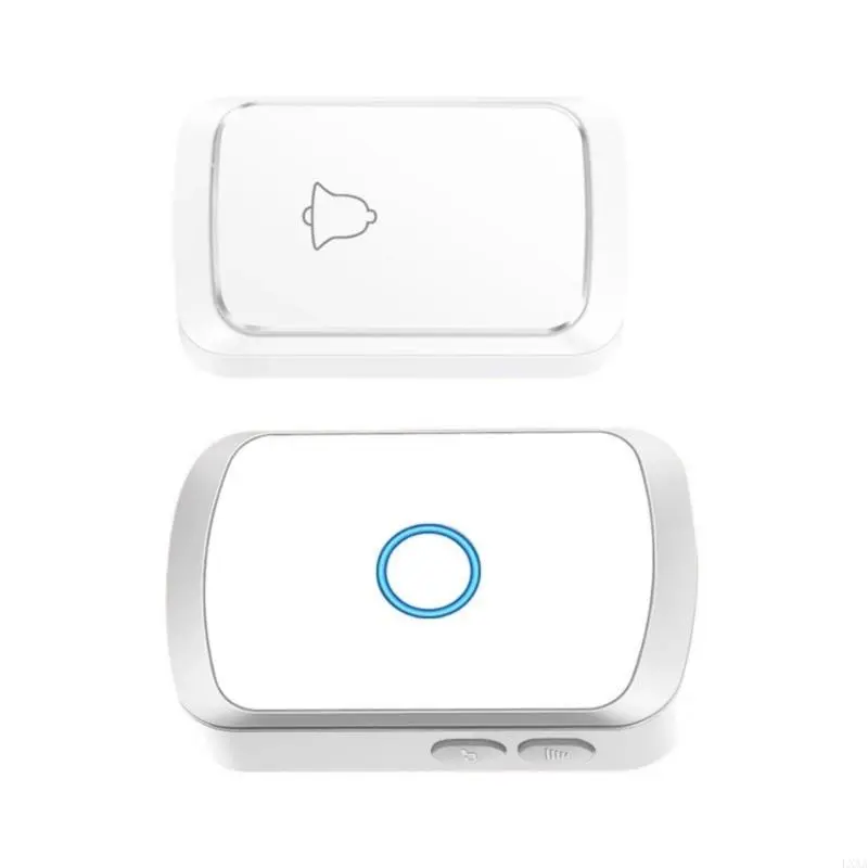 LXAA Wireless Doorbell with 60 Chimes Waterproof 5 Level Volumes Adjustable Door Bells Long Distance Door Bells