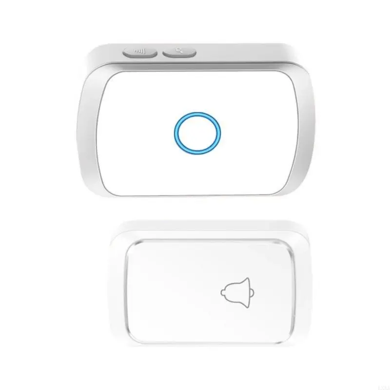 LXAA Wireless Doorbell with 60 Chimes Waterproof 5 Level Volumes Adjustable Door Bells Long Distance Door Bells