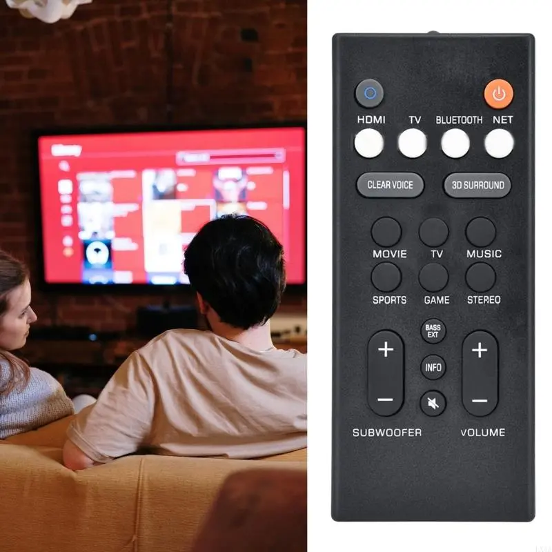 LXAA Durable Remote for Sound Bar ATS-2090 Remotes 1-8m Long Control