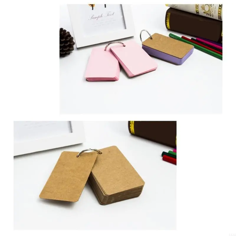LXAA Unlined Study Card Revision Cards Index Cards 3.5x2In for Studying