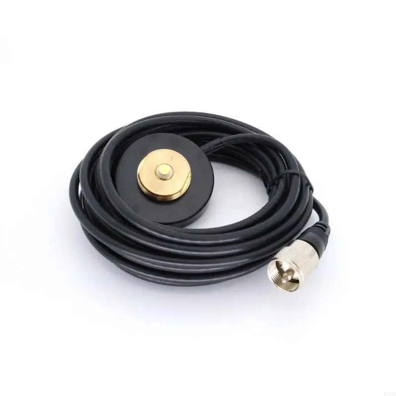 LXAA NMO Antennas Base Vehicle Antennas Base 12KG Suction Power Simple Installation for Flat Metal Surfaces
