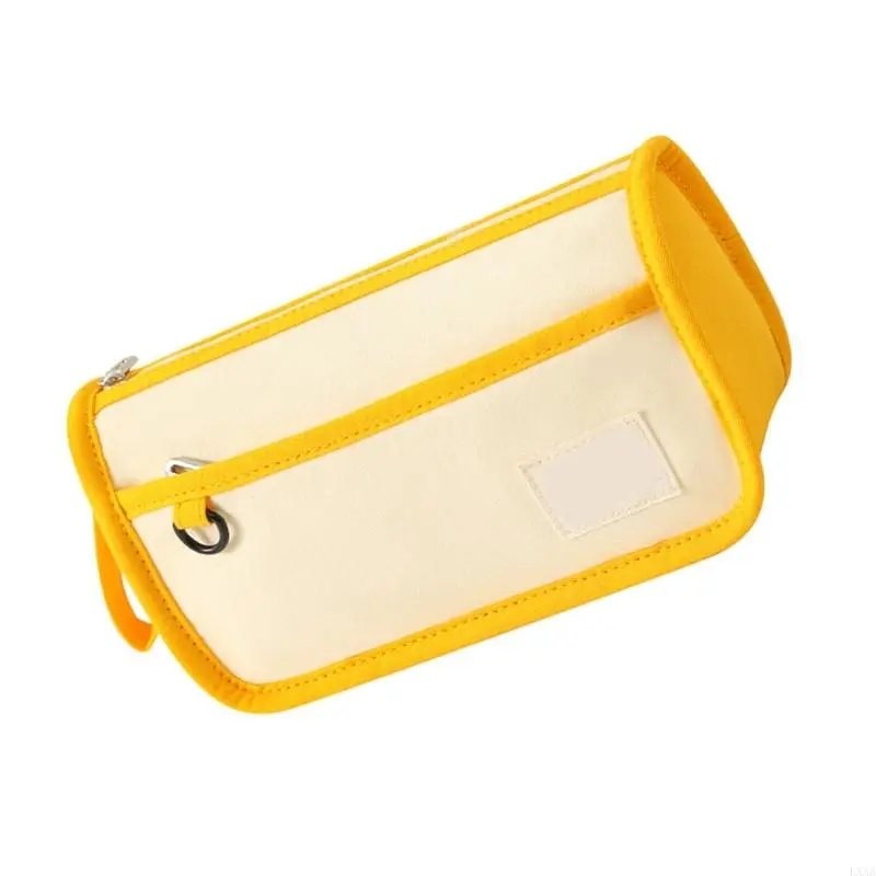 LXAA Pencil Case Canvas Pencil Bag Pen Case Large Capacity Pen Bag Pencil