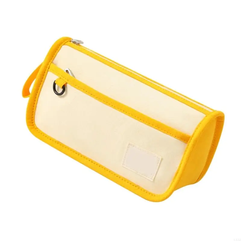LXAA Pencil Case Canvas Pencil Bag Pen Case Large Capacity Pen Bag Pencil