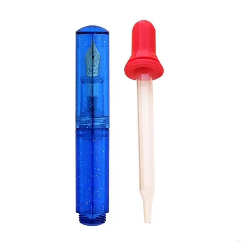 LXAA Smooth Writing Pen Business Pen Small Fountain Pen Calligraphy Pen Travel Pockets Pen for Student Teacher Writing