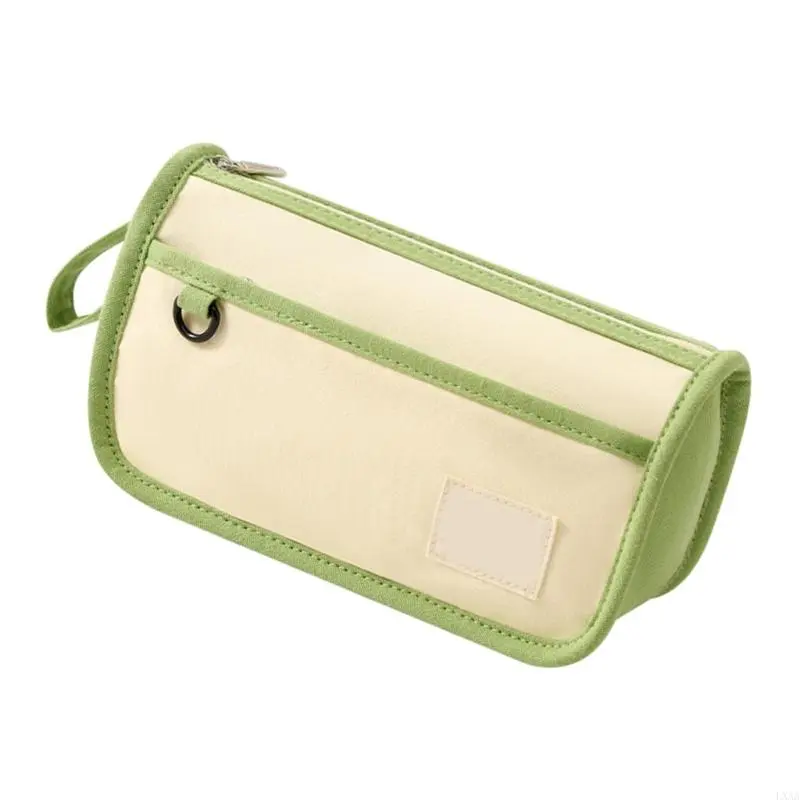 LXAA Pencil Case Canvas Pencil Bag Pen Case Large Capacity Pen Bag Pencil