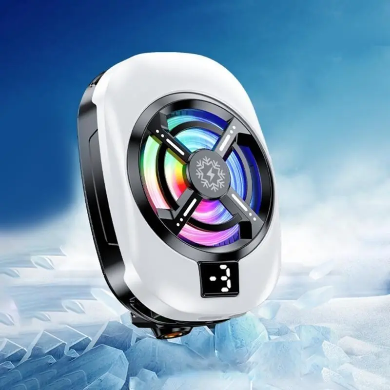 LXAA Multifunctional Mobile Radiators Cooling Accessory With And Clip On Designs For Extended Use Outdoor Streaming