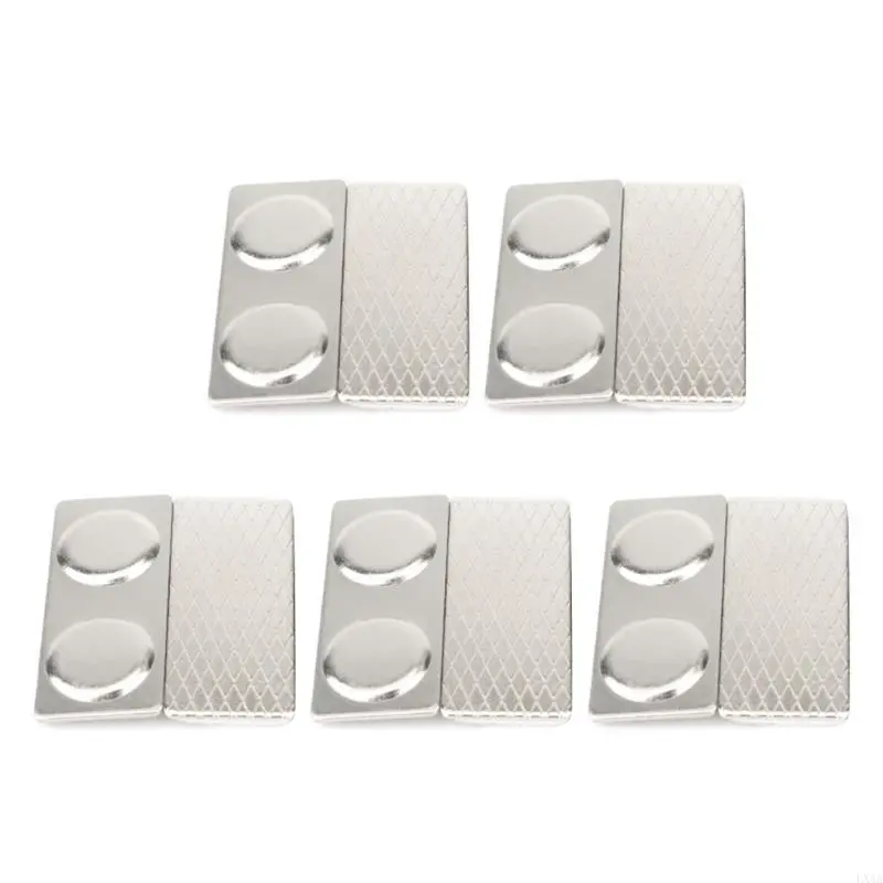 LXAA Strong Name Badge Holder Name Label Magnets Fastener with 2 Magnets