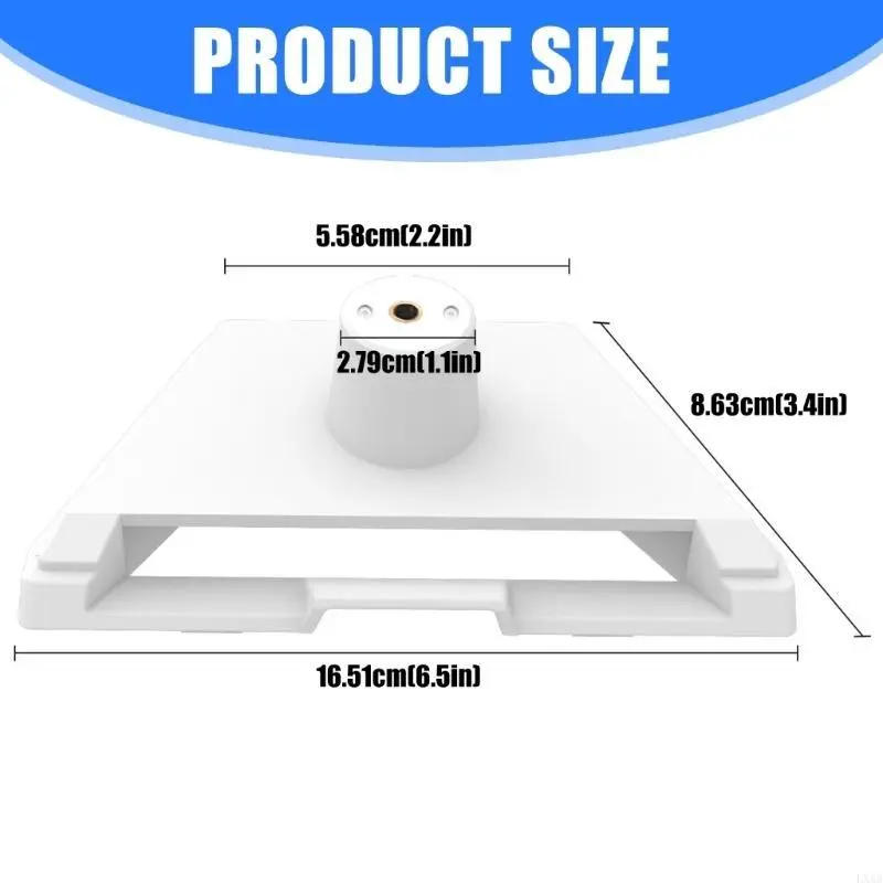 LXAA Mount Adapter Bracket With 1/4'' Screw Hole for Mini Navigation Mount