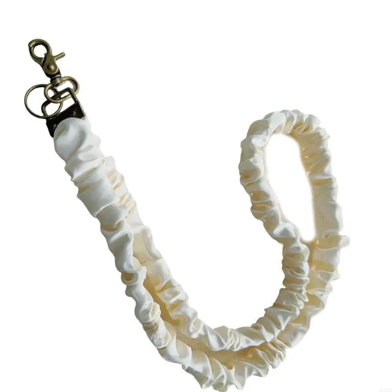 LXAA Colorful Elastic Lanyard For Key And Badge Card Holder Elastic Neck Lanyard For Student Teachers Nurses Office Workers