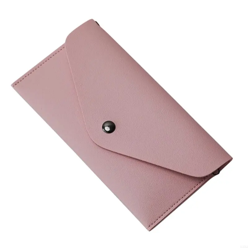 LXAA Minimalists Wristlet Phone Wallet Organizers Purse With Flap Suitable For Everyday Use, Shopping, And Traveling