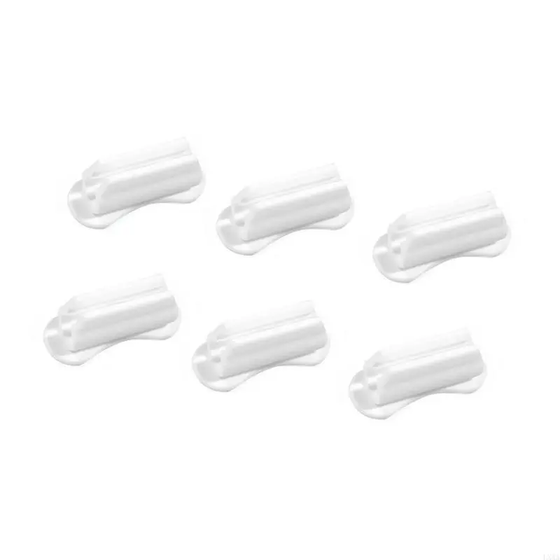 LXAA Adhesive Pen Holder Flexible Pencil Holder Marker Clip for Classroom Office Desk