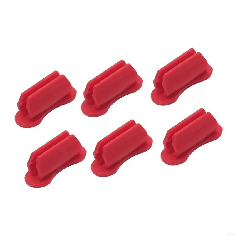 LXAA Adhesive Pen Holder Flexible Pencil Holder Marker Clip for Classroom Office Desk