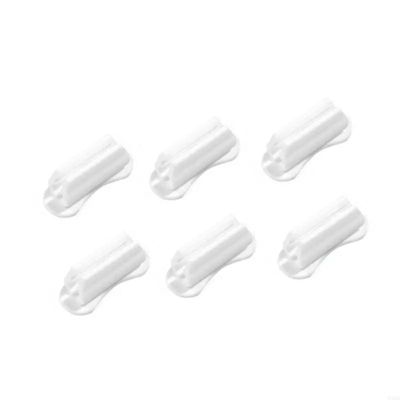 LXAA Adhesive Pen Holder Flexible Pencil Holder Marker Clip for Classroom Office Desk