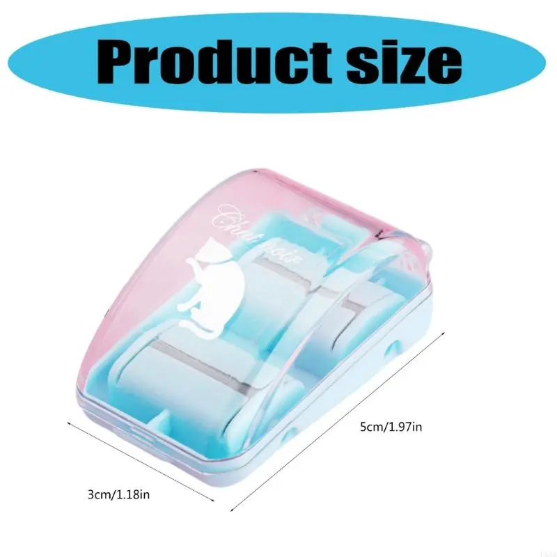 LXAA Small Eraser Shavings Cleaner with White Eraser Desktop Eraser Residues Remover