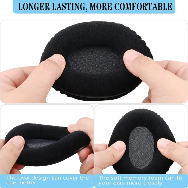 Breathable Ear Pads Ear Cushions for HYPERX Cloud2 Headsets Earpads Earmuff